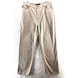 WOMENS LAUREN JEANS BY RALPH LAUREN IN TAN - SIZE 14
